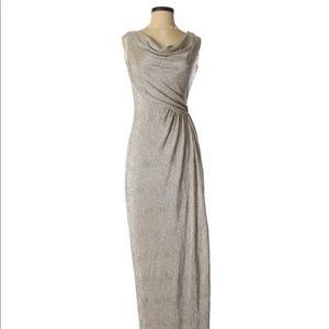 Ralph Lauren Metallic Evening Dress
